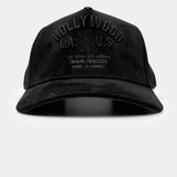 Hollywood Black Suede Hat